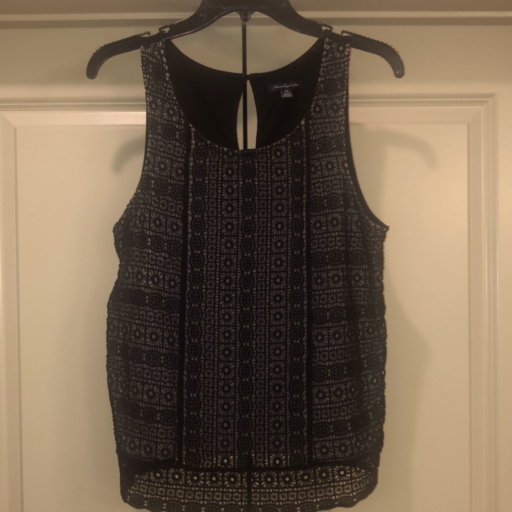 Lace-Layered Blouse